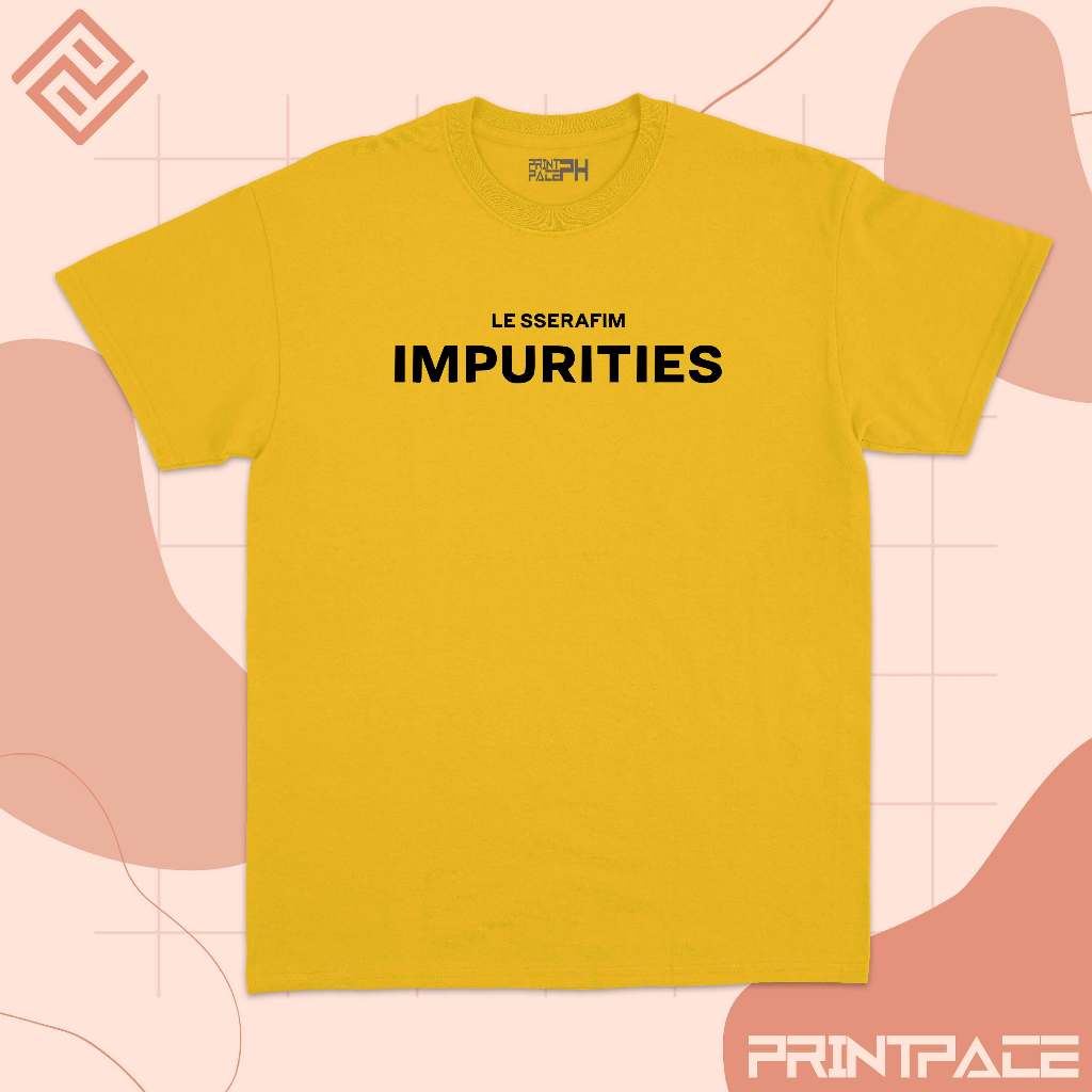 LE SSERAFIM - Impurities Minimalist Kpop Shirt