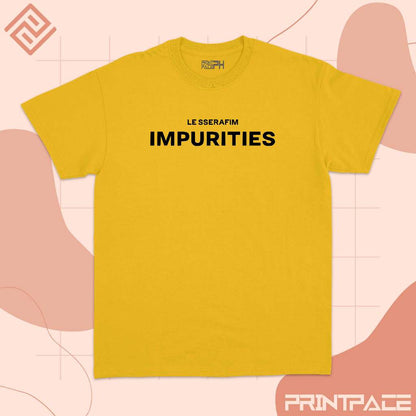 LE SSERAFIM - Impurities Minimalist Kpop Shirt