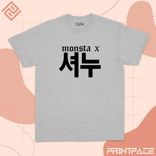 MONSTA X - Typography Kpop Shirt