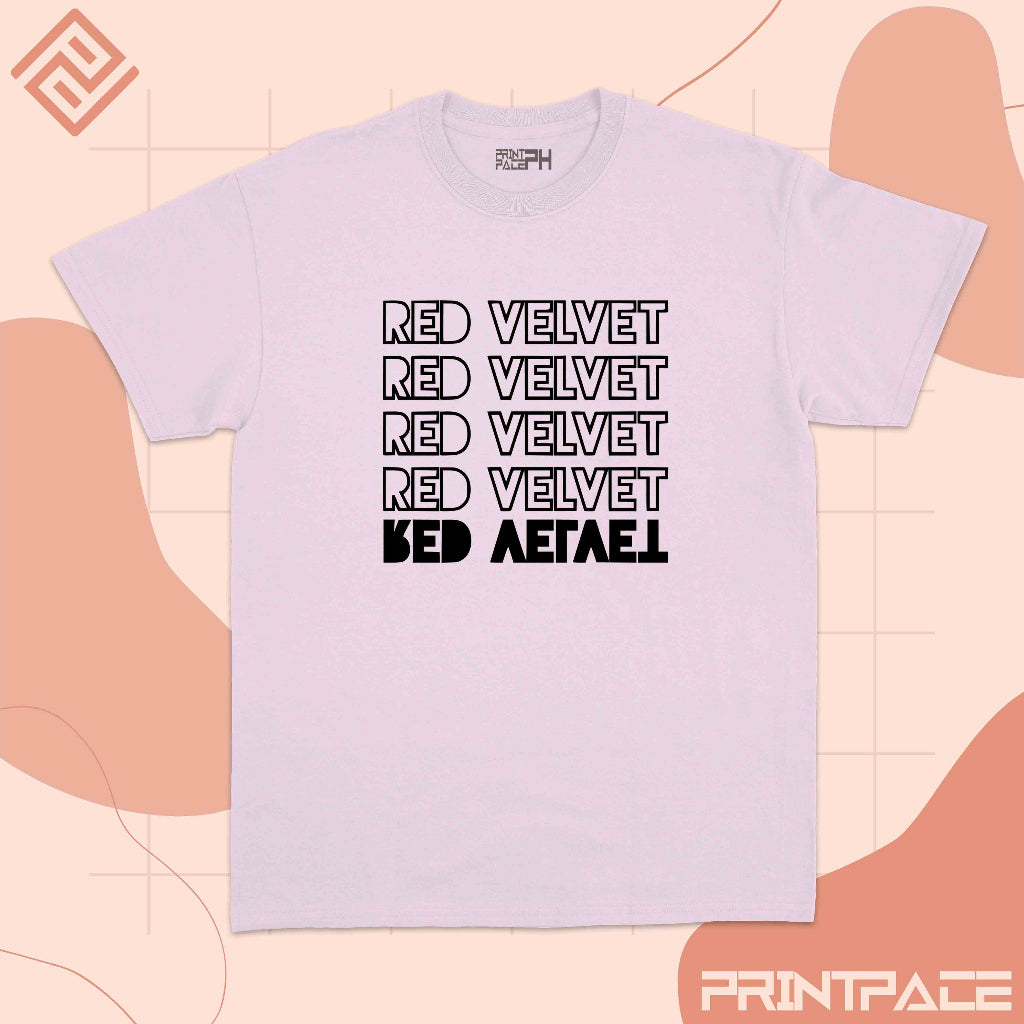 RED VELVET - RV Repetition Text Kpop Shirt