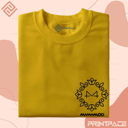 MAMAMOO - Yellow Flower Pocket Logo Kpop Shirt