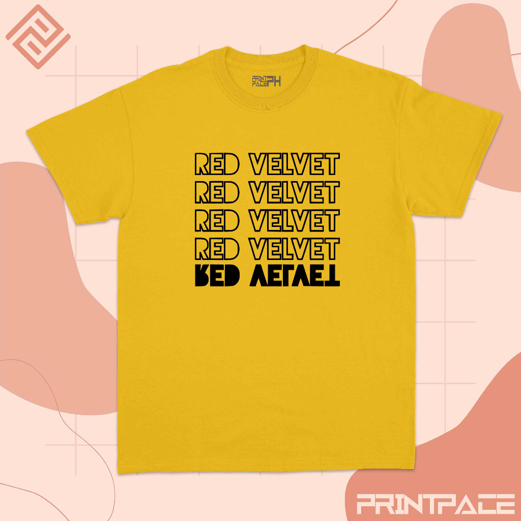 RED VELVET - RV Repetition Text Kpop Shirt