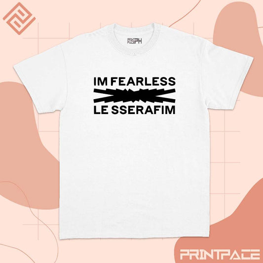 LE SSERAFIM - I'm Fearless Logo Kpop Shirt