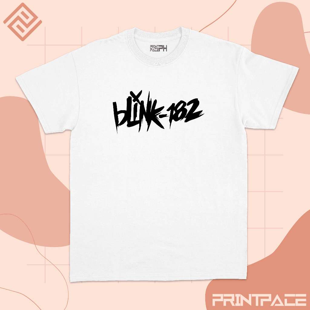 BLINK 182 - Classic Typography Band Shirt