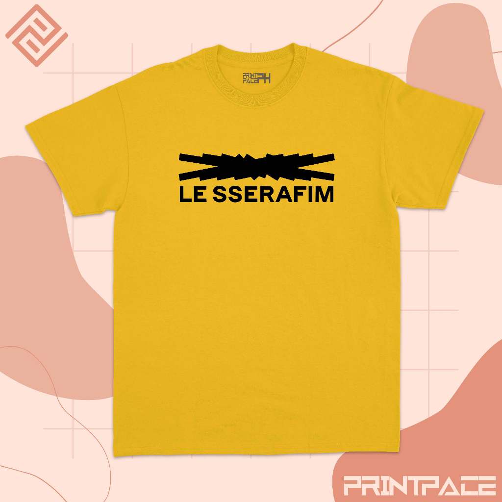 LE SSERAFIM - Classic Logo Kpop Shirt