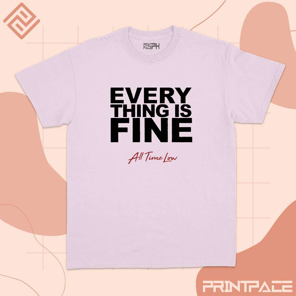ALL TIME LOW - Everything Is Fine Band Shirt