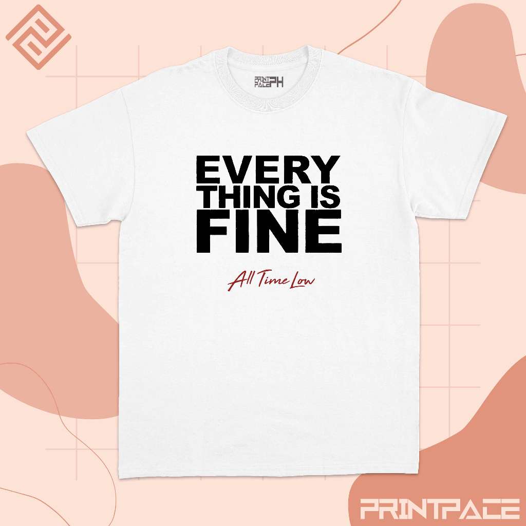 ALL TIME LOW - Everything Is Fine Band Shirt