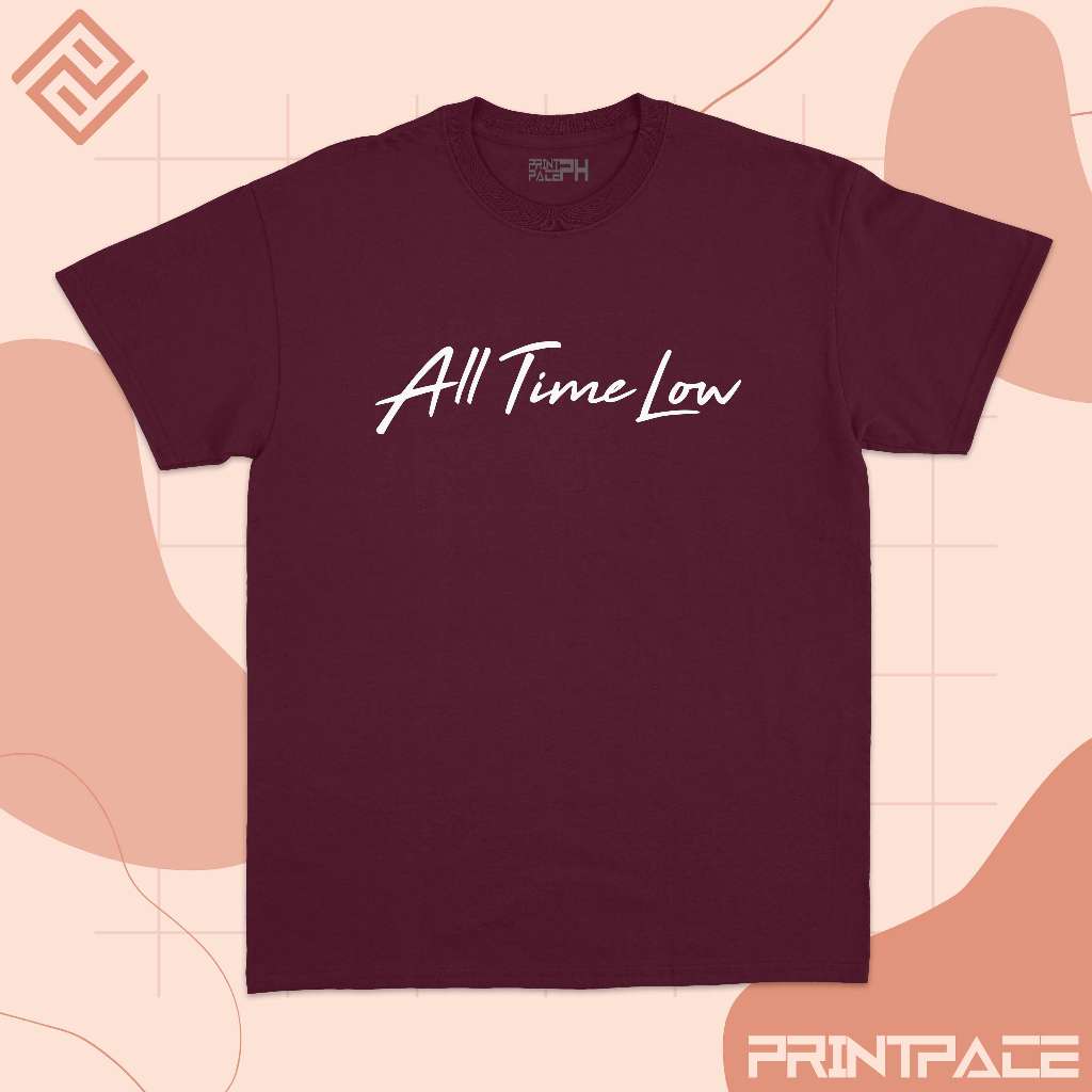 ALL TIME LOW - ATL Classic Text Band Shirt