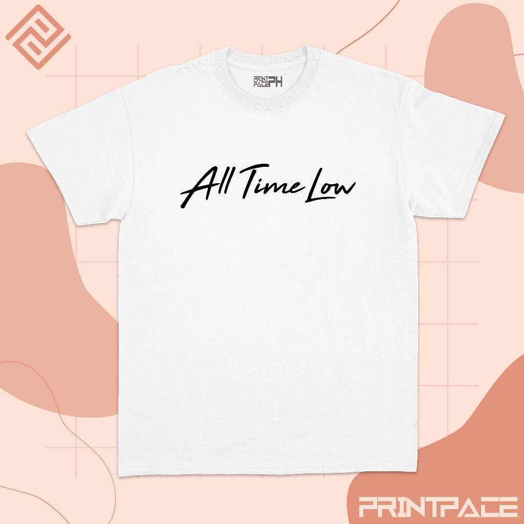 ALL TIME LOW - ATL Classic Text Band Shirt