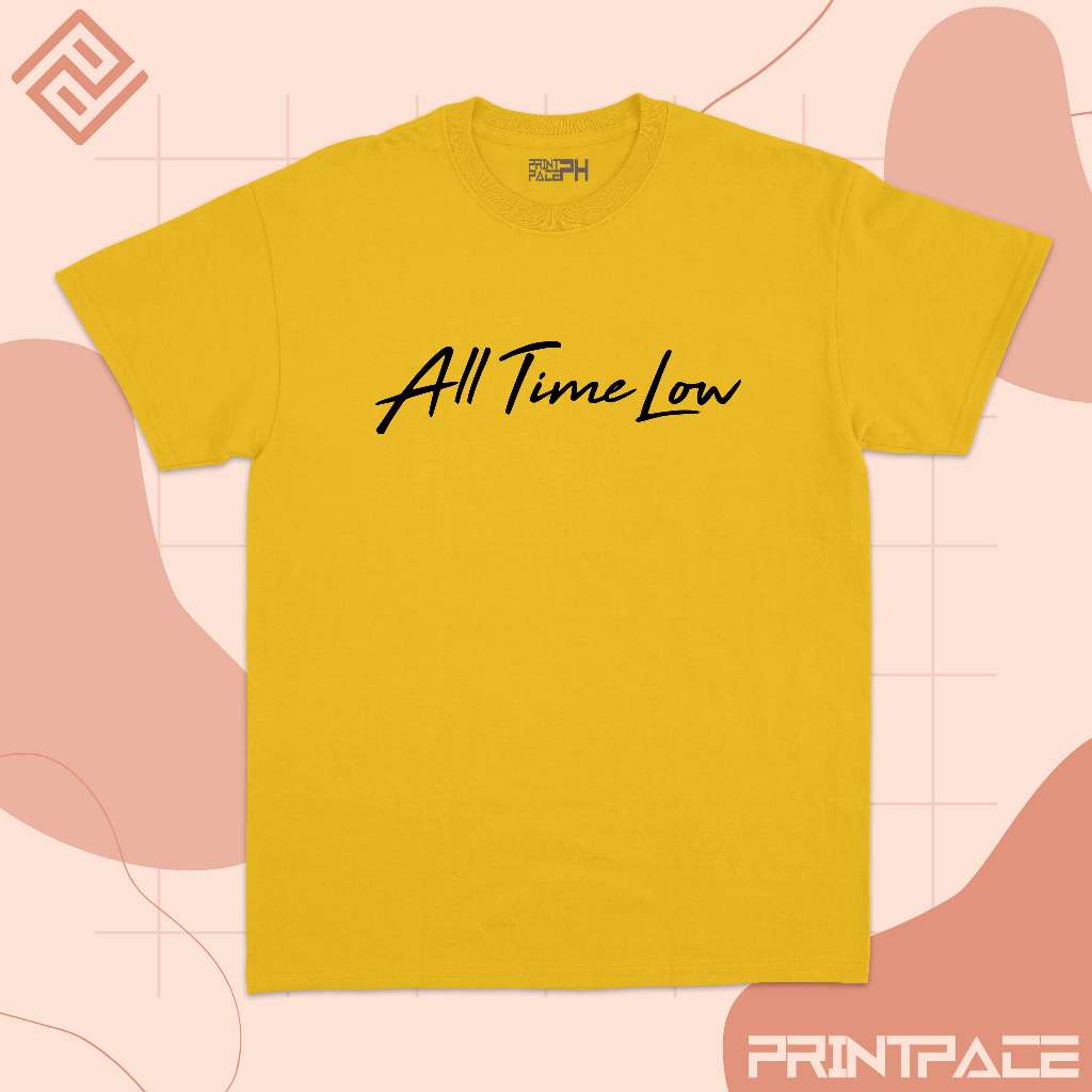 ALL TIME LOW - ATL Classic Text Band Shirt