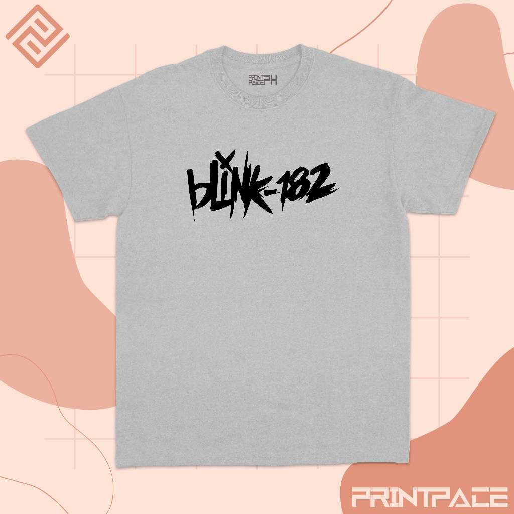 BLINK 182 - Classic Typography Band Shirt