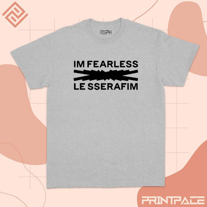 LE SSERAFIM - I'm Fearless Logo Kpop Shirt