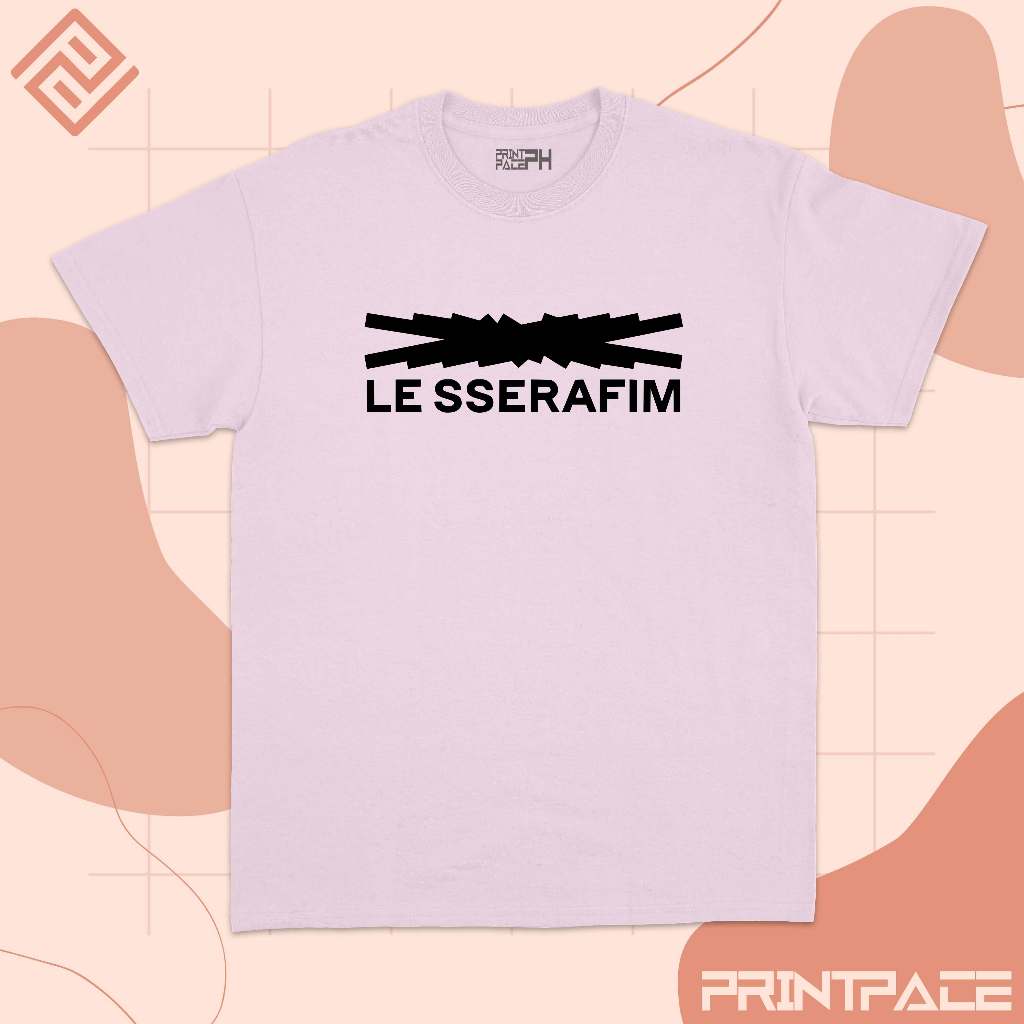 LE SSERAFIM - Classic Logo Kpop Shirt