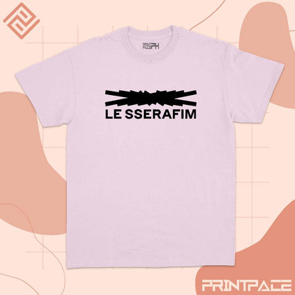 LE SSERAFIM - Classic Logo Kpop Shirt