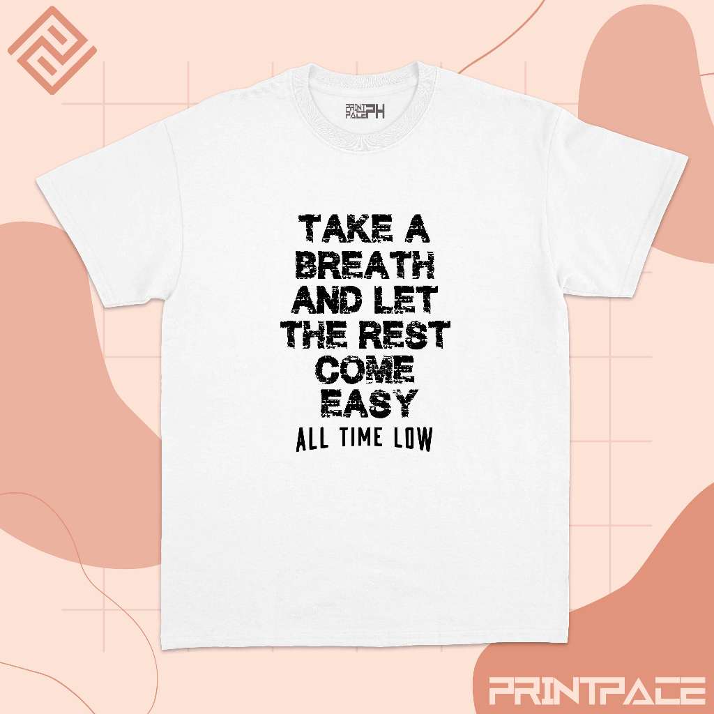 ALL TIME LOW - Take A Breath Band Shirt