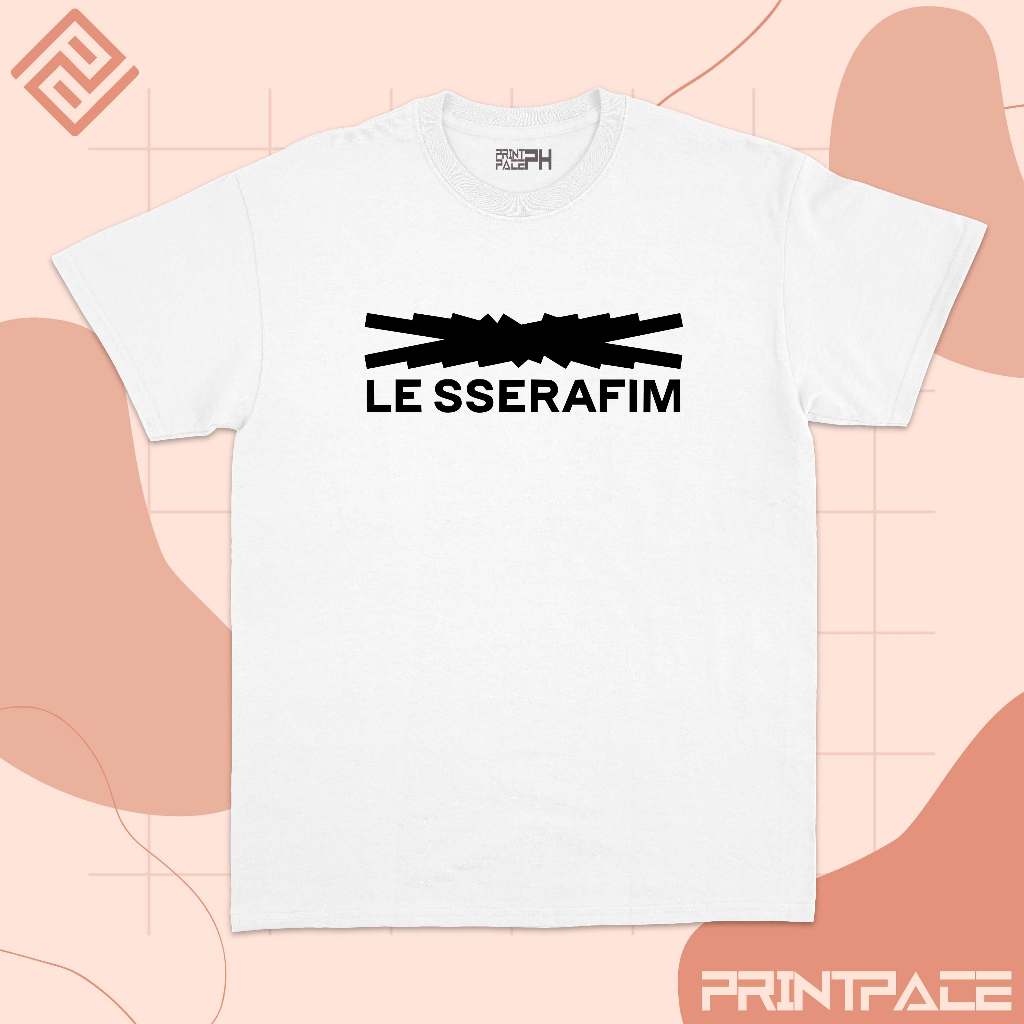 LE SSERAFIM - Classic Logo Kpop Shirt