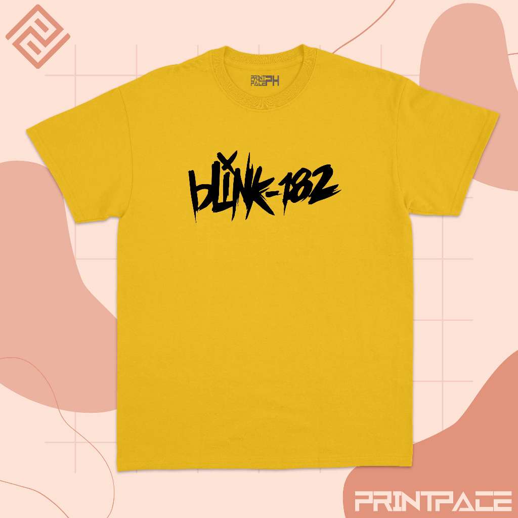 BLINK 182 - Classic Typography Band Shirt
