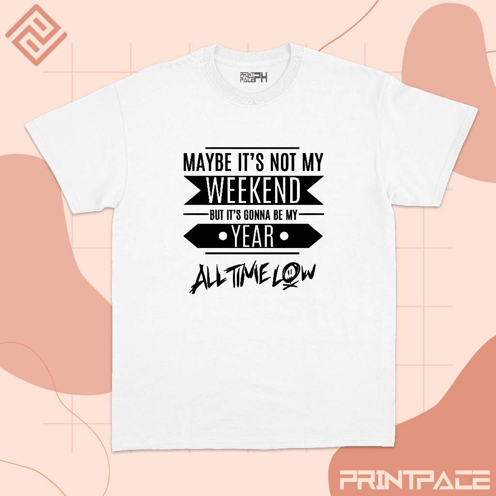 ALL TIME LOW - Weekend Band Shirt
