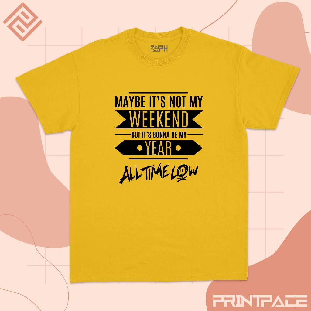ALL TIME LOW - Weekend Band Shirt