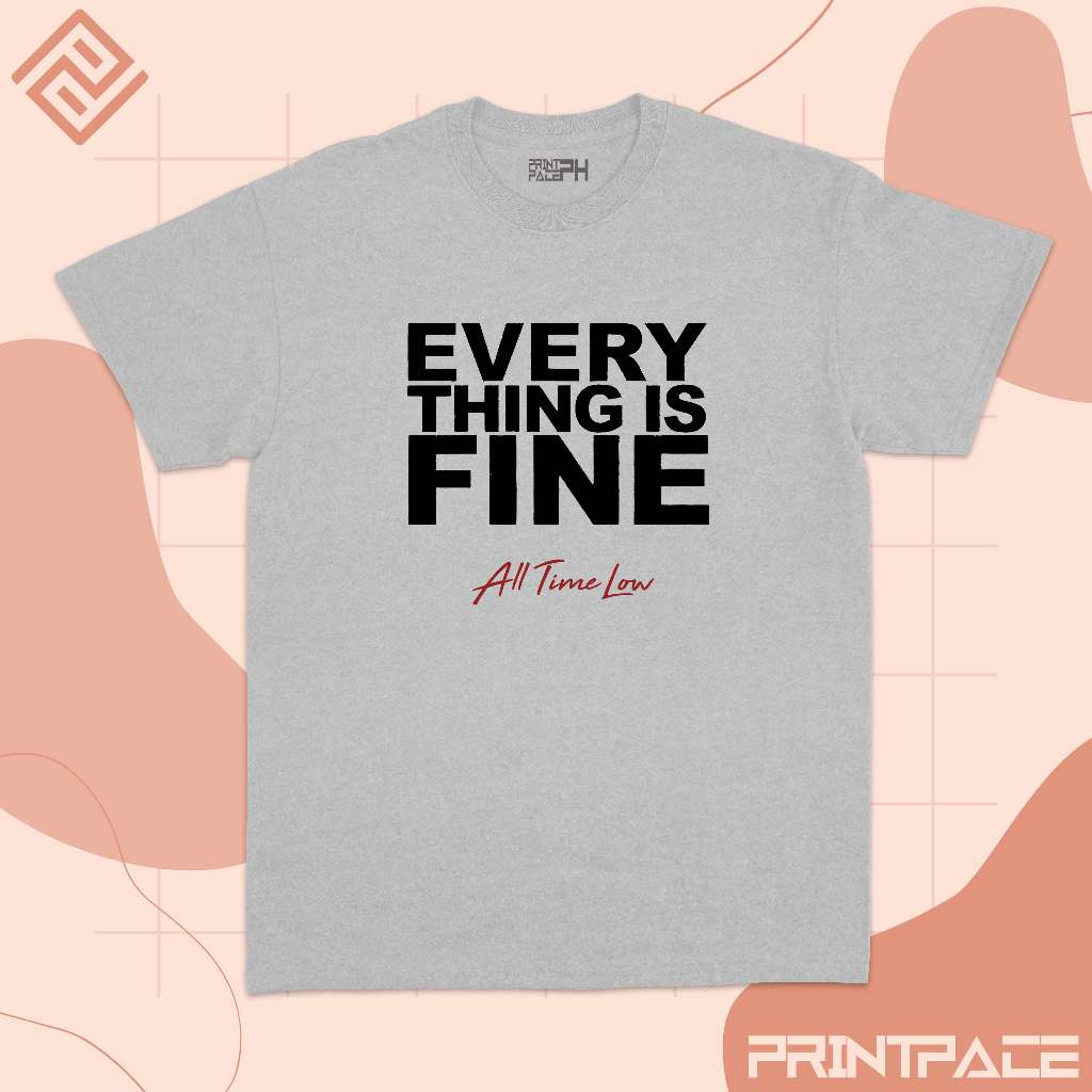 ALL TIME LOW - Everything Is Fine Band Shirt