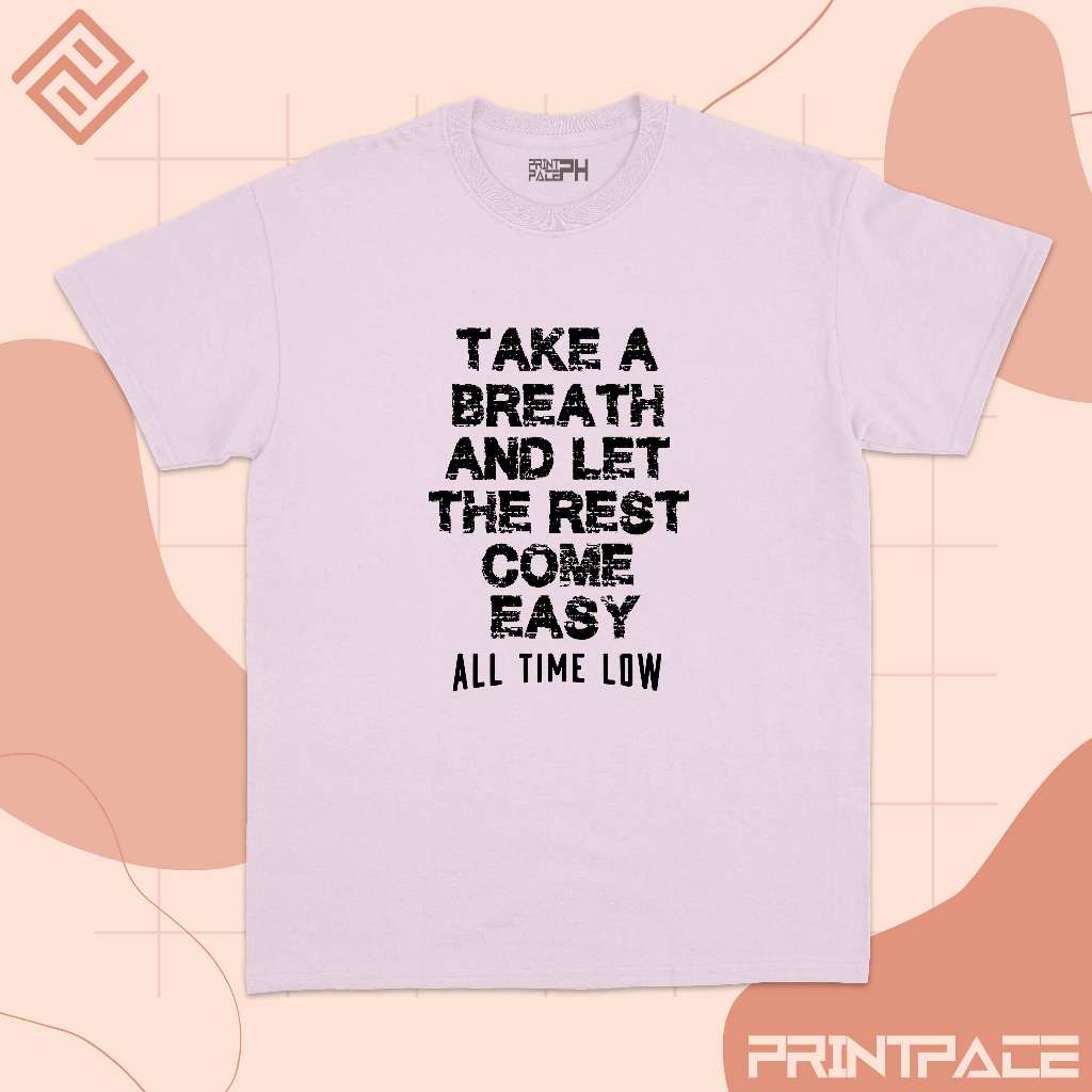 ALL TIME LOW - Take A Breath Band Shirt