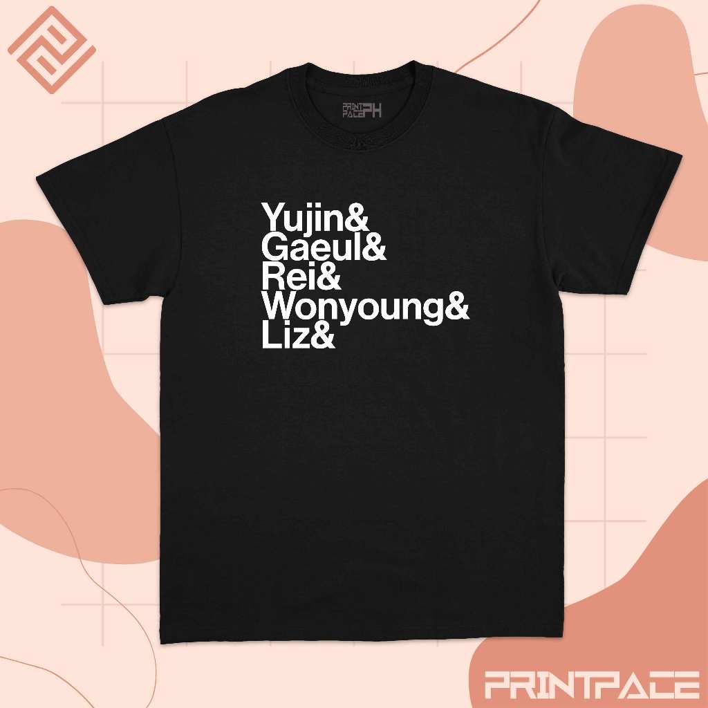 IVE - Name List Kpop Shirt