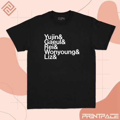 IVE - Name List Kpop Shirt