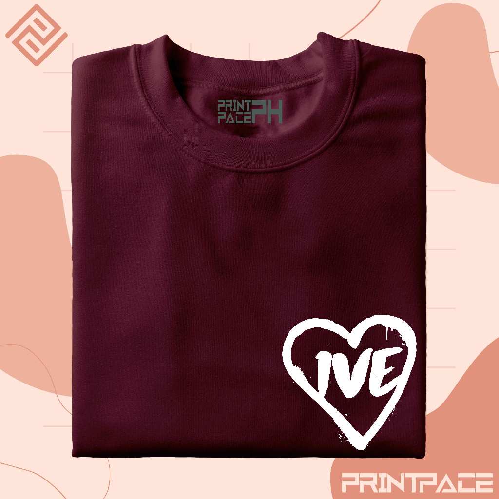 IVE - Heart Pocket Logo Kpop Shirt