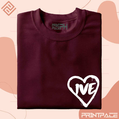 IVE - Heart Pocket Logo Kpop Shirt