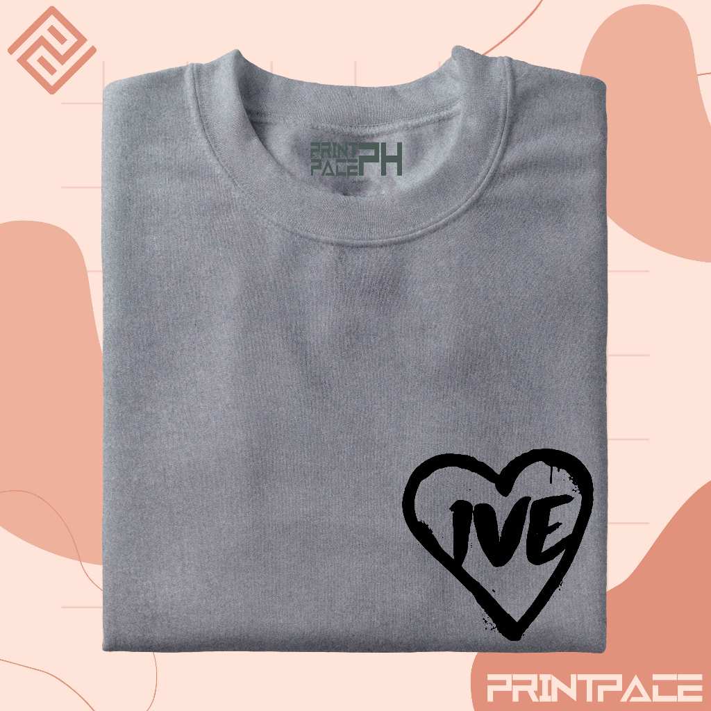 IVE - Heart Pocket Logo Kpop Shirt