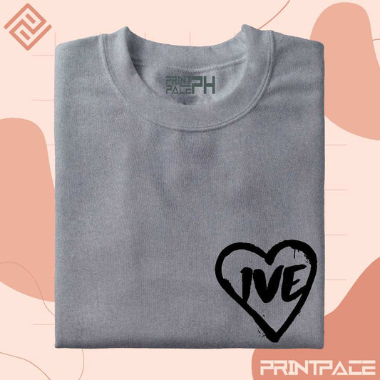 IVE - Heart Pocket Logo Kpop Shirt