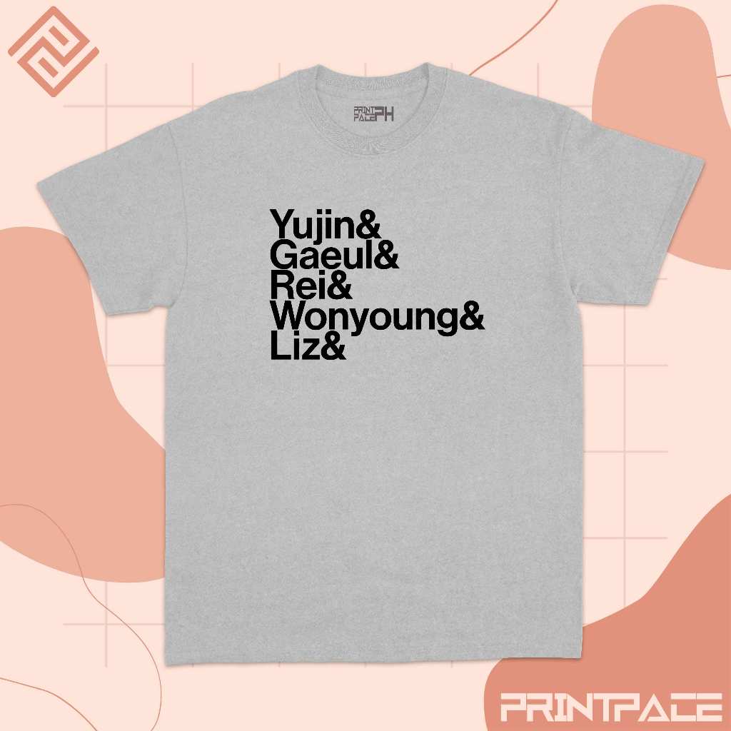 IVE - Name List Kpop Shirt