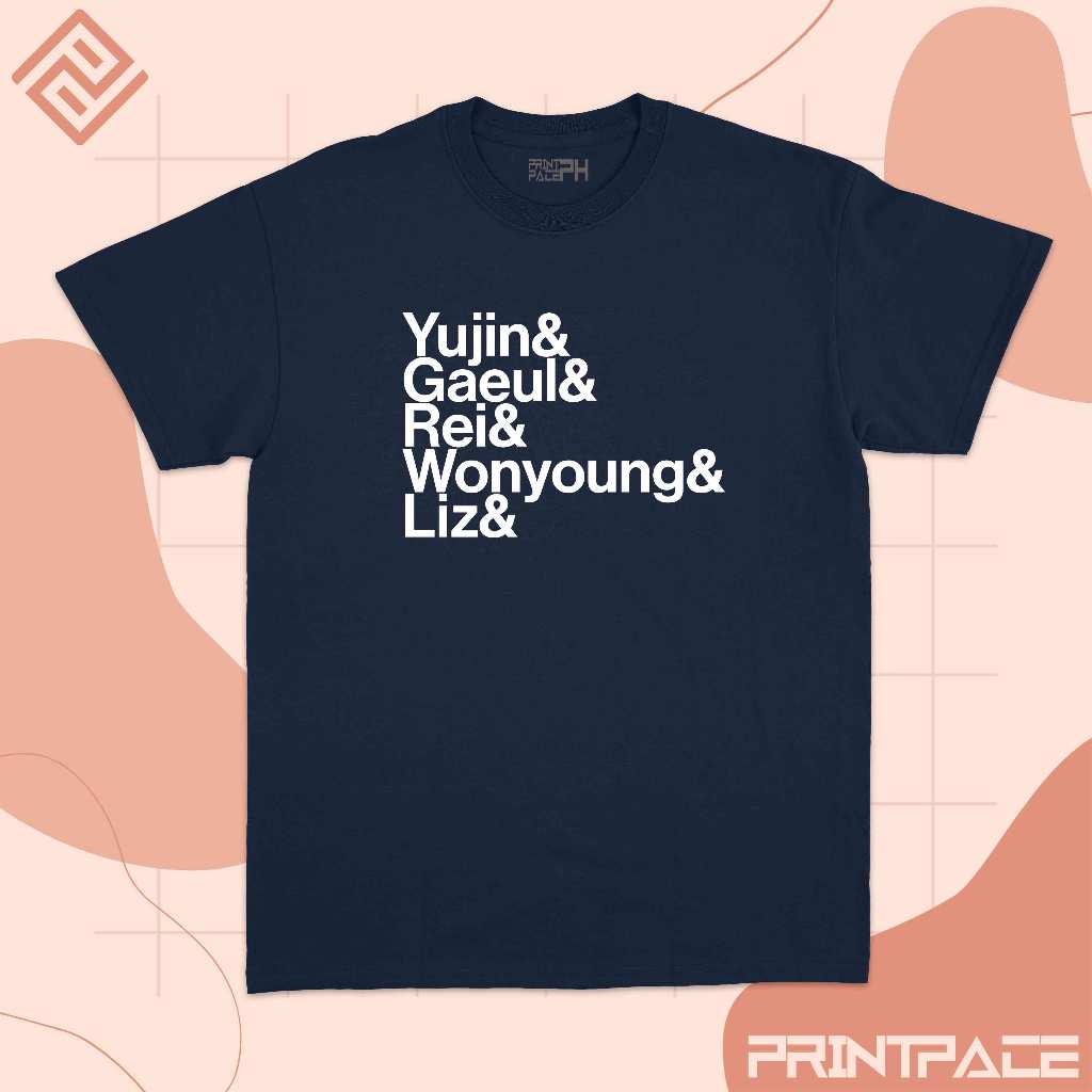IVE - Name List Kpop Shirt