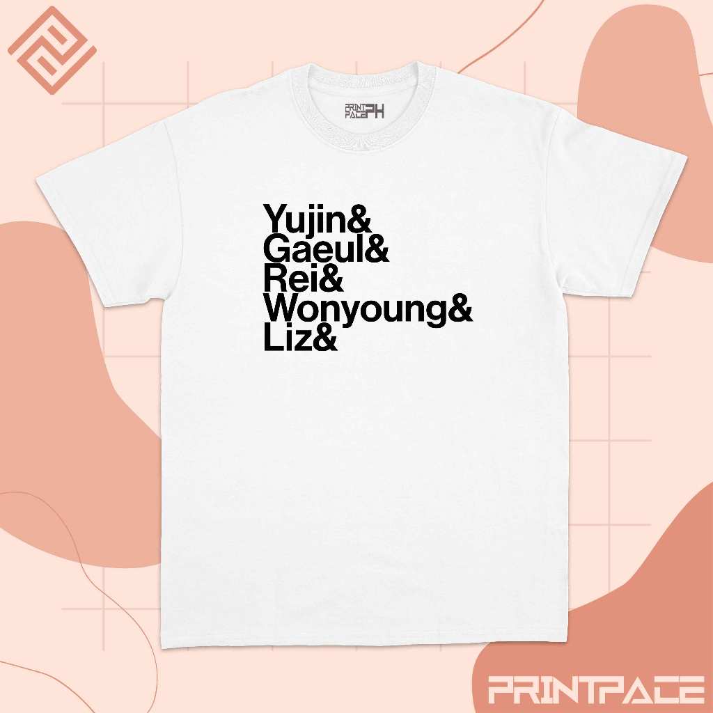 IVE - Name List Kpop Shirt