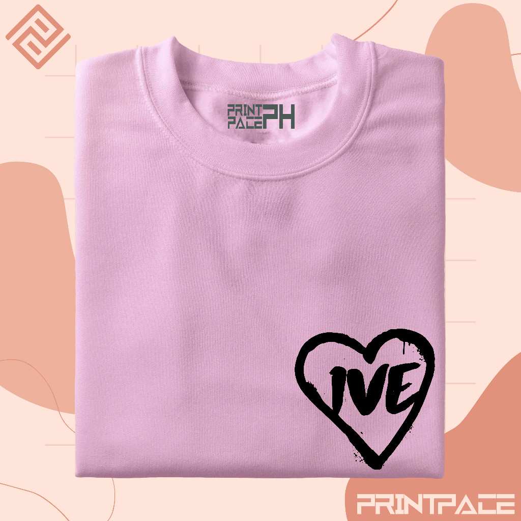 IVE - Heart Pocket Logo Kpop Shirt