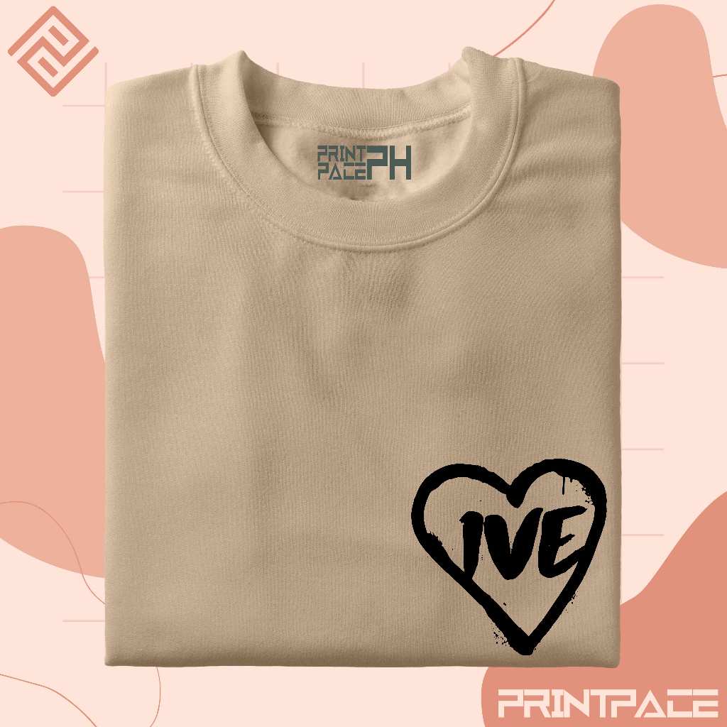 IVE - Heart Pocket Logo Kpop Shirt
