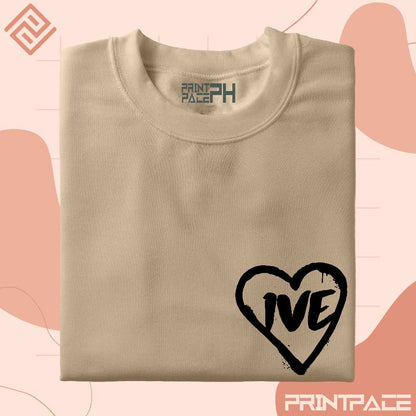 IVE - Heart Pocket Logo Kpop Shirt