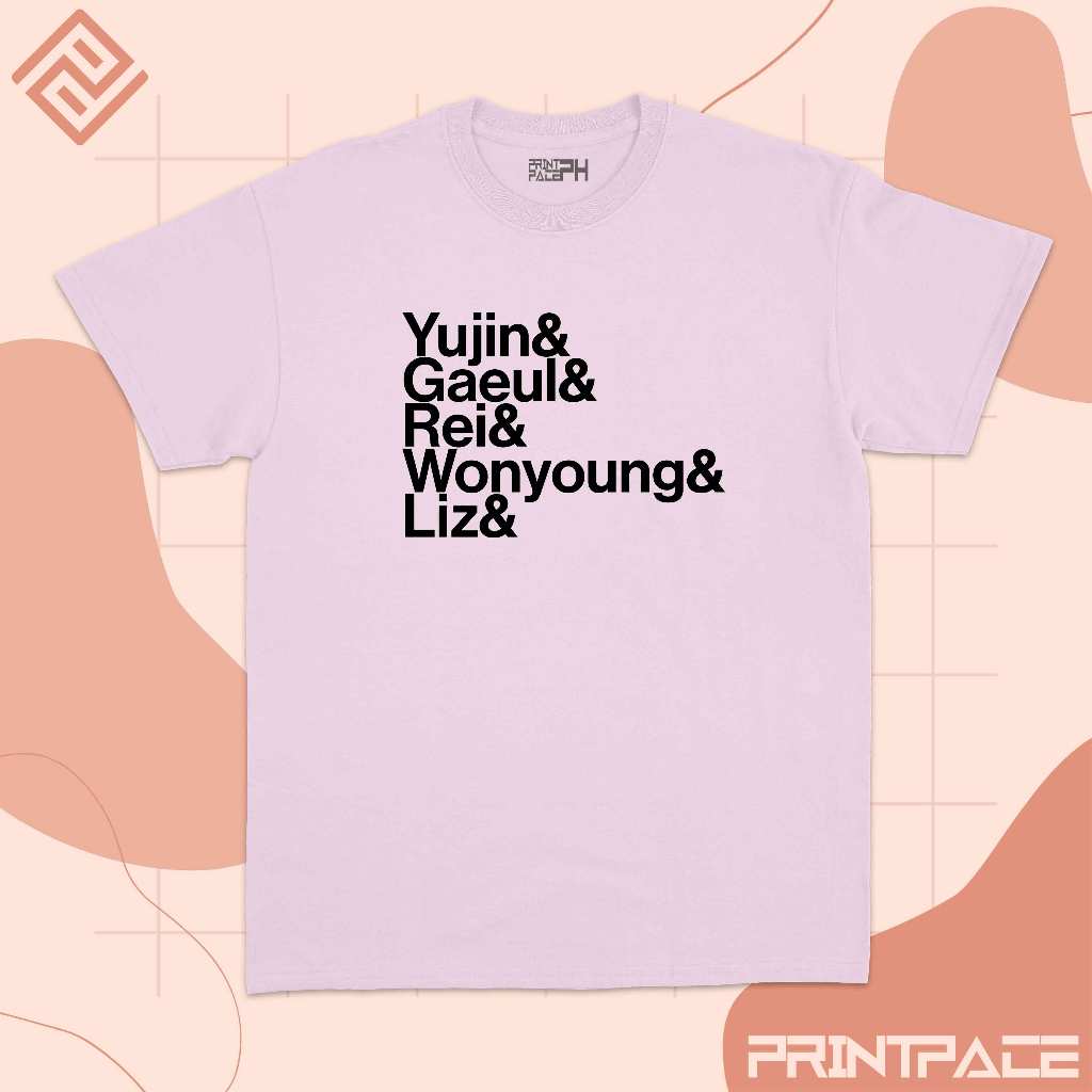 IVE - Name List Kpop Shirt
