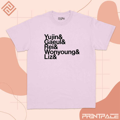 IVE - Name List Kpop Shirt