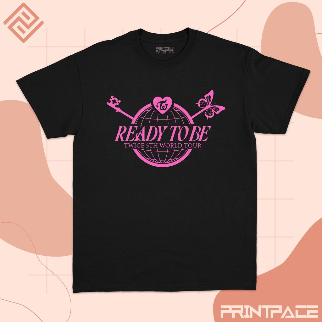 TWICE -  Ready To Be 5th World Tour Kpop Shirt