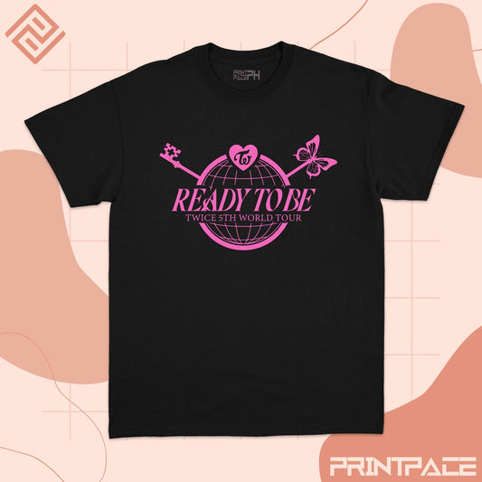 TWICE -  Ready To Be 5th World Tour Kpop Shirt
