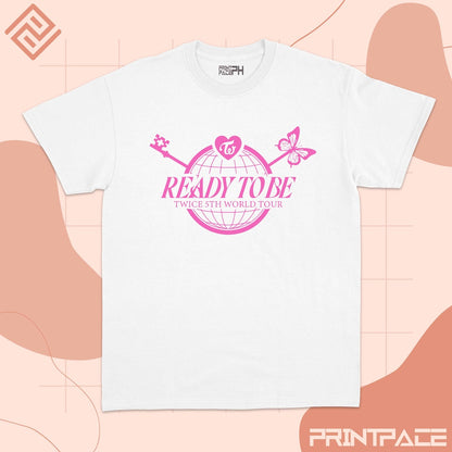 TWICE -  Ready To Be 5th World Tour Kpop Shirt