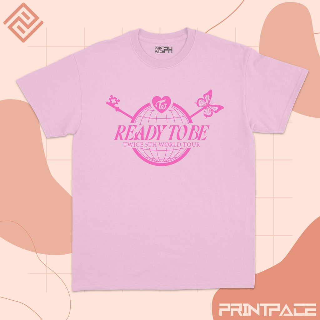 TWICE -  Ready To Be 5th World Tour Kpop Shirt