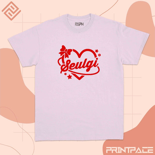 RED VELVET - Seulgi Heart Logo Kpop Shirt