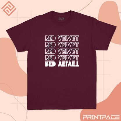 RED VELVET - RV Repetition Text Kpop Shirt