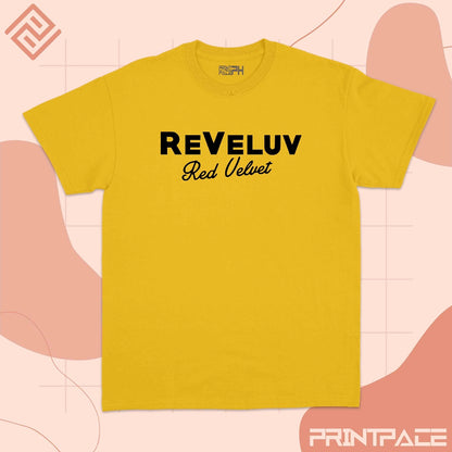 RED VELVET - Reveluv Typography Kpop Shirt