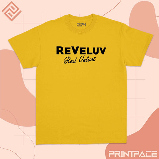 RED VELVET - Reveluv Typography Kpop Shirt