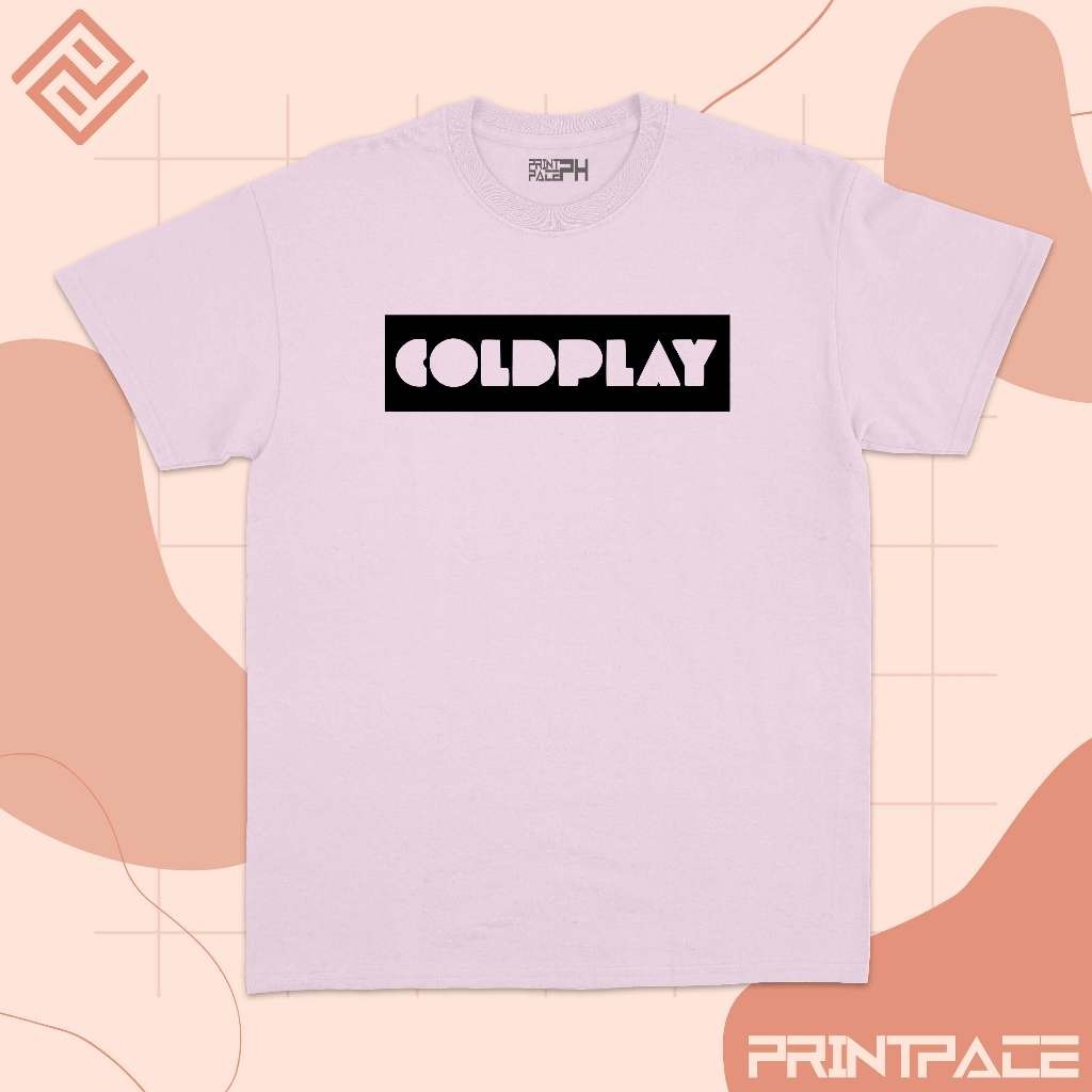 COLDPLAY - Coldplay Text Band Shirt