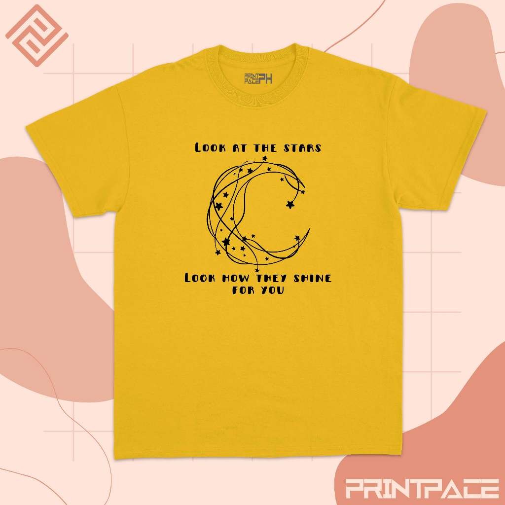 COLDPLAY - Look At The Stars Band Shirt