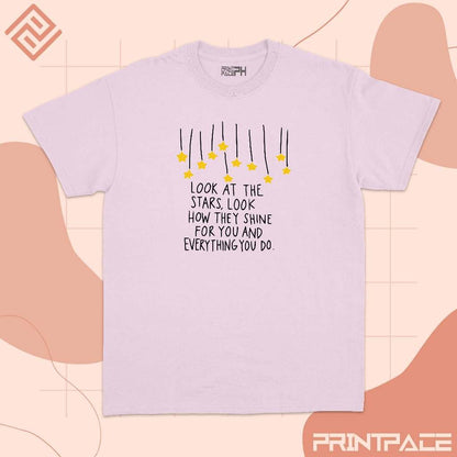 COLDPLAY - Yellow Classic Band Shirt